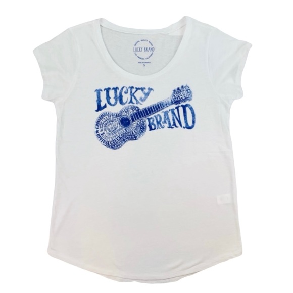 Lucky Brand Lightweight Graphic Short Sleeve T-shirt - Picture 5 of 7